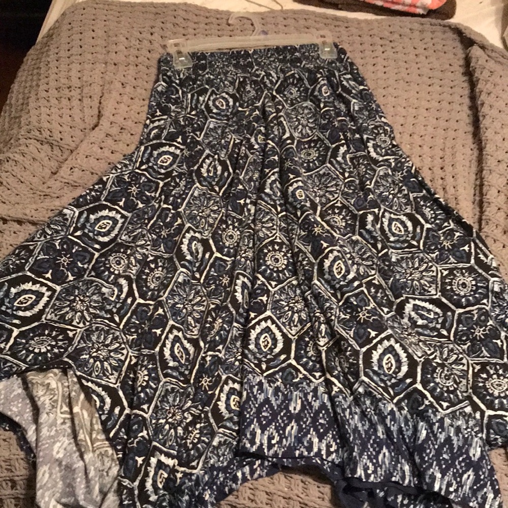 8 of Hearts Handkerchief Skirt